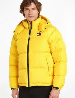 Tommy Jeans Steppjacke TJM ALASKA PUFFER mit Markenlabel