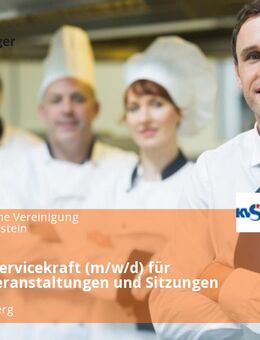 Aushilfe Servicekraft (m/w/d) für Interne Veranstaltungen und Sitzungen - Bad Segeberg