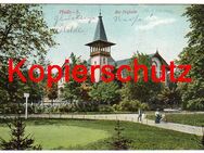 Ansichtskarte „Halle-S. - Die Peißnitz“, 1910, gelaufen - Landsberg