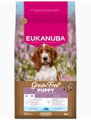 Eukanuba Grain Free Puppy Small & Medium Breed Seefisch - 3 kg in 00000