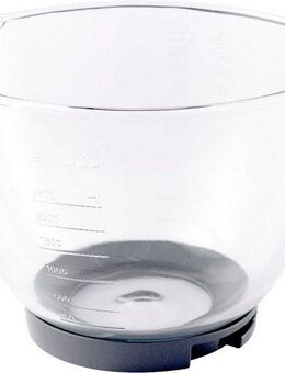 KENWOOD Küchenmaschinenschüssel Chef Glas-Rührschüssel AT550, Glas, Kompatibel mit: KVC3-Serie, Elite KVC5-Serie, Titanium KVC7-Serie