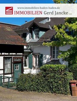 Baden-Baden, Einfamilienhaus mit Bauerngarten und kleiner Scheuer in idyllischer Lage! - Baden-Baden