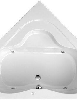 OTTOFOND Whirlpool-Badewanne Lucia, (Komplett-Set, 1-tlg), Typ 1, chrom