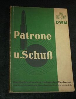 Katalog Munition DWM 1939 - Wesel