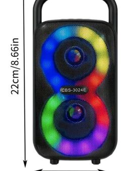 Bluetooth Lautsprecher ---zu laut für ein Zimmer ...! mit Lichtspiel - Gemmingen