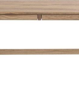 MCA furniture Schreibtisch Delia, Asteiche Massivholz geölt mit Schubladen, Breite 120 cm