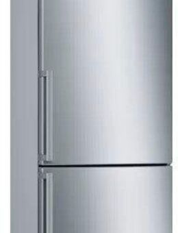 BOSCH Kühl-/Gefrierkombination KGE398IBP/6 KGE398IBP, 201 cm hoch, 60 cm breit, Low Frost, VitaFresh Schublade, Big Box, LED-Licht, Super Kühlen