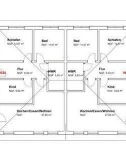 Wohnen im Neubau - 3-Zimmer-Wohnungen in Haibach zu verkaufen - Haibach (Regierungsbezirk Niederbayern)