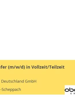 Fachverkäufer (M/W/D) in Vollzeit/Teilzeit - Jettingen-Scheppach