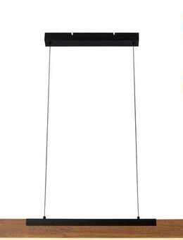 näve LED Pendelleuchte Wilma, Dimmfunktion, Memoryfunktion, LED wechselbar, Warmweiß, mit Holz, dimmbar per Wandschalter, Memoryfunktion, höhenverstellbar