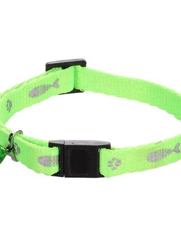 Flamingo Katzenhalsband Ziggi - neongrün