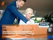 Spezialist (m/w/d) für technisches Produktdesign & Stammdatenpflege - Wermelskirchen