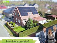 Harkebrügge: Junges Einfamilienhaus mit Fußbodenerwärmung, PV-Anlage, Stromspeicher und Sauna - Barßel