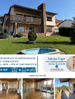 Familien aufgepasst! Hier ist Ihr neues Zuhause! Einfamilienhaus mit riesigem Grundstück! - Königsbach-Stein