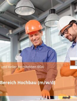 Architekt Bereich Hochbau (m/w/d) - Donauwörth
