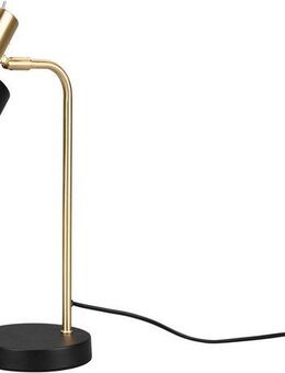 Reality Leuchten Schreibtischlampe Adam, Ein-/Ausschalter, ohne Leuchtmittel, warmweiß - kaltweiß, Tischleuchte 43cm, exkl 1xE14 max 10W, Kippschalter am Metallschirm