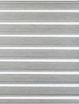 Doppelrollo de luxe, GARDINIA, halbtransparent, mit Bohren/ohne Bohren, freihängend, Klemm- oder Schraubmontage, hochwertiges Gesamtkonzept mit silbernen Metallkomponenten
