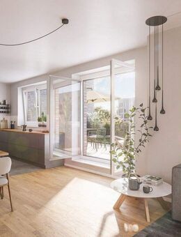 Sonnige Eckwohnung mit 4 Zimmern und 2 Bädern im hochwertigen Neubau - Hamburg
