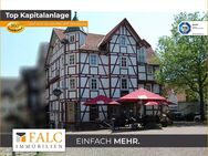 +++Tolles denkmalgeschütztes Fachwerk-Mehrfamilienhaus mit einem stadtbekannten gemütlichen Café+++ - Bad Wildungen