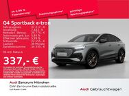 Audi Q4, S line edition one, Jahr 2022 - München