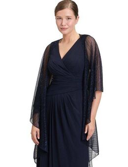 Vera Mont Multifunktionstuch Vera Mont Cape im Glitzer-Look