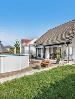 Modernes Pärchenhaus mit Pool & Garten - Flexibles Wohnen in Elchesheim-Illingen - Elchesheim-Illingen