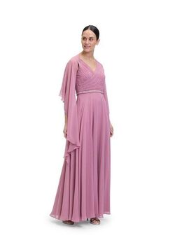 Vera Mont Multifunktionstuch Vera Mont Damen Chiffonstola mit Volant, Nahtführung