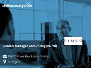 (Senior) Manager Accounting (m/f/d) - Stuttgart