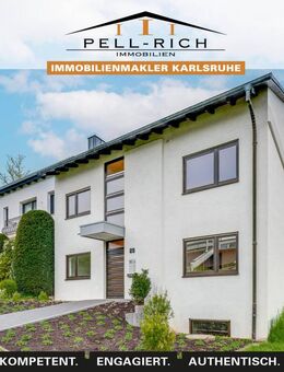 GEMEINSAM MIETEN: Zwei 3-Zimmer-Wohnungen im OG/DG mit Balkon und Dachterrasse in KA-Durlach - Karlsruhe