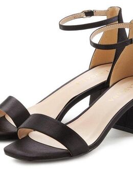 LASCANA Sommerschuh Sandalette mit Blockabsatz, Sandale, Sommerschuh VEGAN