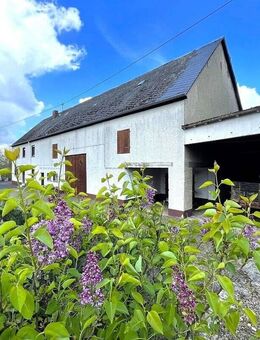 Eifel-Bauernhaus im ruhigen Ort Nähe Ulmen mit 3.134 qm Land, Scheune, Stallungen und Bauland - Auderath