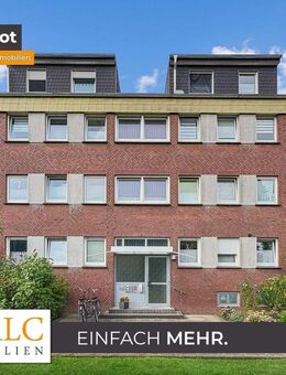 3-Zimmer-Wohnung mit Loggia und zwei Stellplätzen in ordentlicher Eigentümergemeinschaft !! - Dülmen