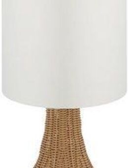 NOWA Stehlampe ANKO, ohne Leuchtmittel, Stehleuchte, Rattan-Optik, Wohnzimmer, Schlafzimmer, Flur