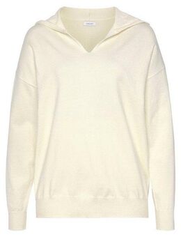 LASCANA Strickpullover Kapuzensweatshirt aus weicher Viskosemischung, Loungewear