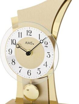AMS Pendeltischuhr T1137 Made in Germany