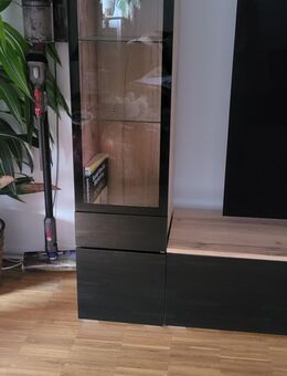 Wohnwand - Wohnschrank TV-Schrank mit Vitrine und Wandregal - Köln