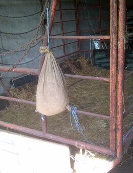 Gitterwagen oder Anhänger mit Aufbau für Hd-Ballen (Stroh oder Heu) bzw. als Stückholzlager zu verkaufen - Woltersdorf (Niedersachsen)