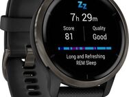 Garmin Venu 2 Smartwatch (3,3 cm/1,3 Zoll), 25 vorinstallierten Sport-Apps