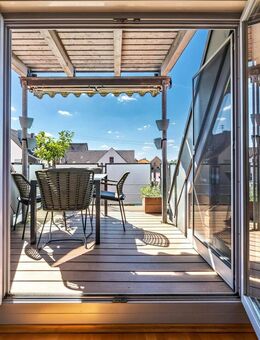 Wohnen mit Komfort - Maisonette mit Stil, Aussicht und Top-Lage - Leingarten