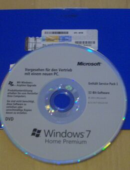 WIN 7 BETRIEBSSYSTEM HOME PREMIUM 32 BIT - Glücksburg (Ostsee) Zentrum
