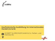Kaufmännische Ausbildung im internationalen Handel (m/w/d)