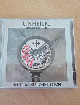 UNHEILIG - MTV Unplugged "Unter Dampf - Ohne Strom" *Neuwertig* - Plauen