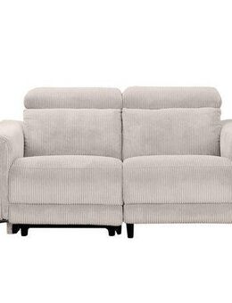 Home affaire 2-Sitzer Lund in Cord, mit manueller o. elektrischer, Relaxfunktion, USB-A, Kopfteilverstellung, Breite 160 cm