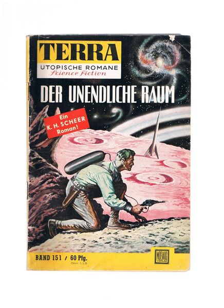 Terra Band 151-Der unendliche Raum,K.H.Scheer,Moewig Verlag,1960 - Linnich