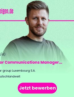 Junior Communications Manager (all genders) - Berlin Mitte