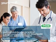 Medizinproduktberater (m/w/d) im Krankenhausaußendienst mit Schwerpunkt Anästhesie und Intensivmedizin - Aschaffenburg