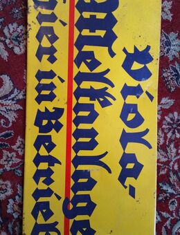 Viola Melkanlage hier in Betrieb Antik Blech Schild selten Berlin - Berlin Mitte