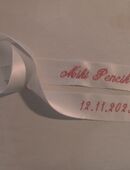 Satinband für Hochzeit,Taufe , Jubiläum in 70182