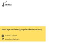 Montage- und Fertigungsfachkraft (m/w/d) - Mönchengladbach