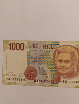 1000 Lire 03.10.1990 M. Montessori - Kolkwitz